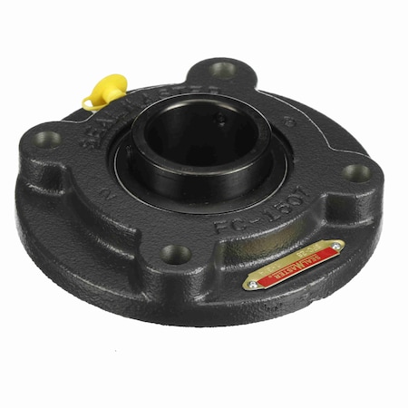 Sealmaster Mounted Cast Iron Flange Cartridge Ball Bearing, SFC-28 SFC-28